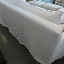 Load image into Gallery viewer, Donato Sofa Slipcovered in Luna White
